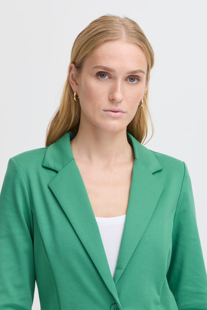 Ichi Kate Blazer-pine Green
