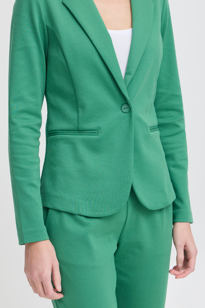 Ichi Kate Blazer-pine Green