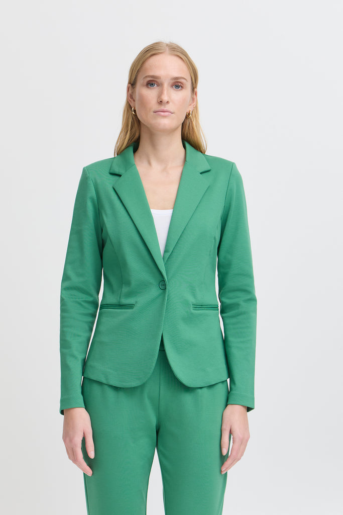Ichi Kate Blazer-pine Green