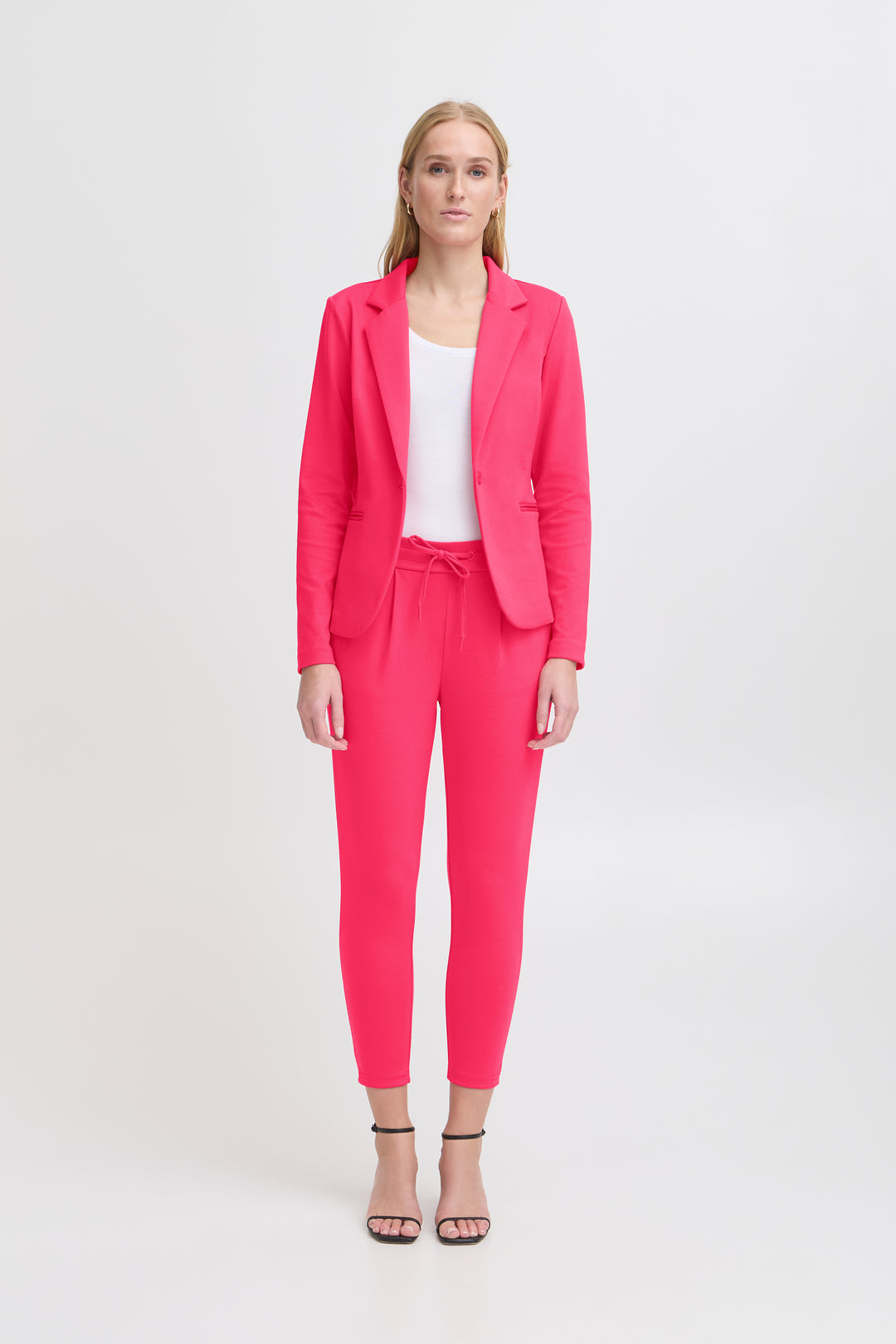 Ichi Kate Blazer- Bright Rose