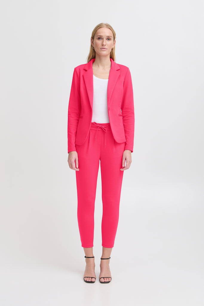 Ichi Kate Blazer- Bright Rose
