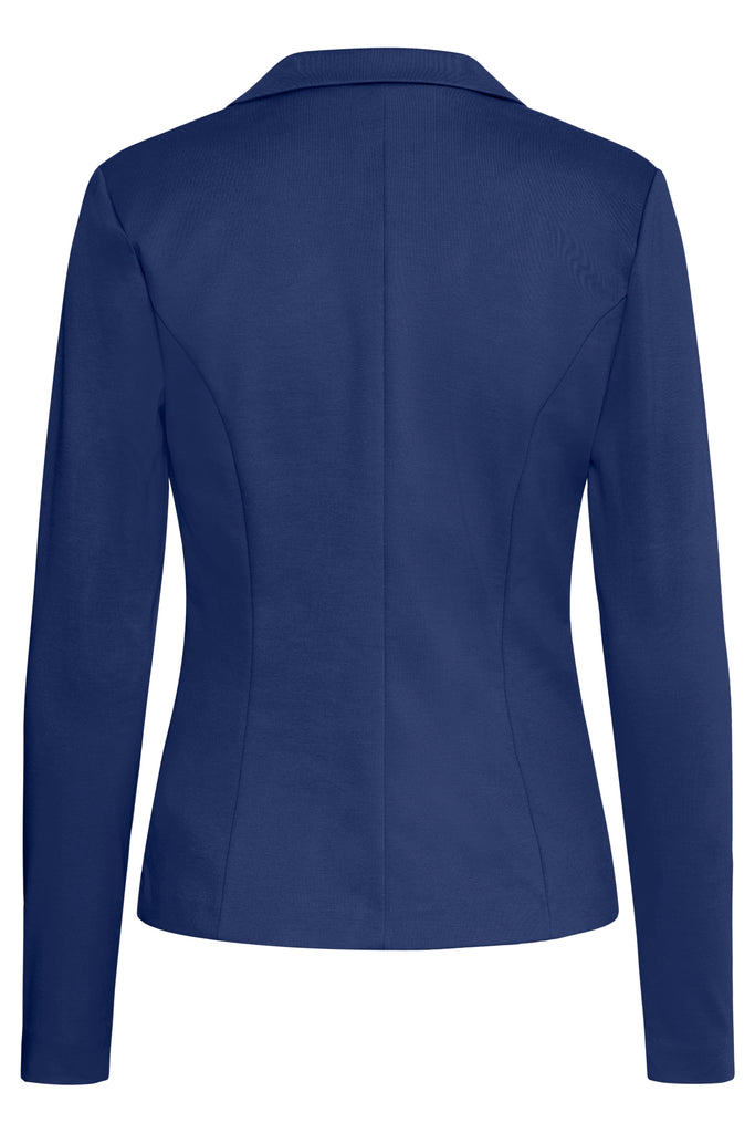 ICHI Kate Blazer- medieval blue