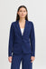 ICHI Kate Blazer- medieval blue