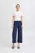 ICHI Kate Sus Wide Trousers Medieval Blue