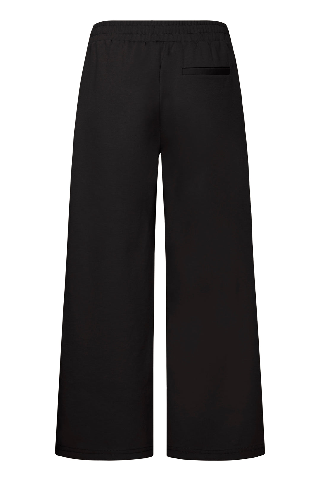 ICHI Kate Sus Wide Cropped Trousers Black