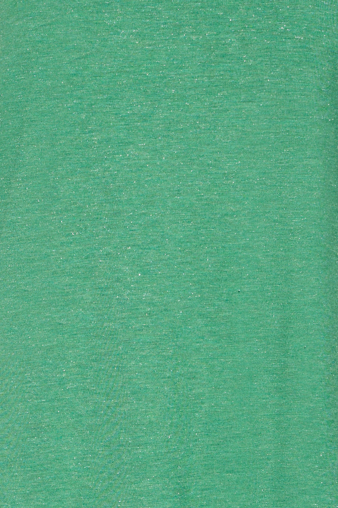 Ichi Rebel VNeck Tshirt- Pine green