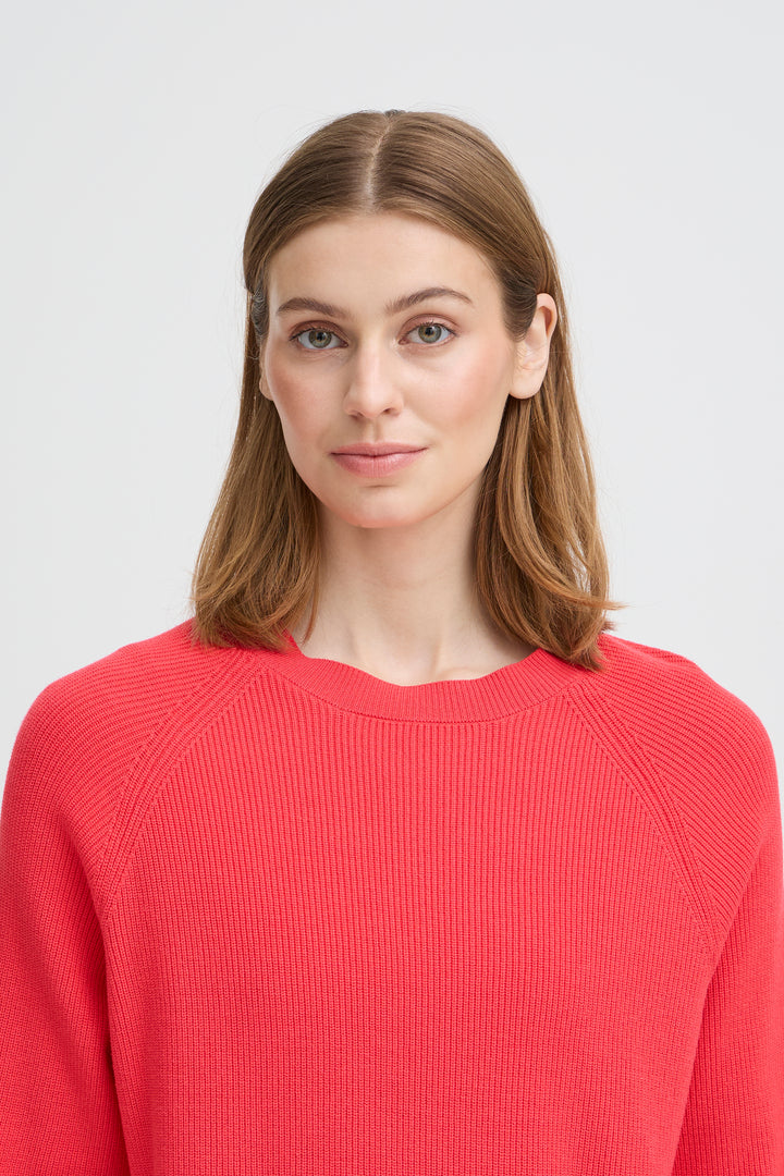 ICHI IHBOSTON Pullover - Teaberry