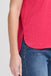 Ichi Rebel V Neck Tshirt- bright rose