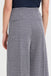 Ichi Kate Jacquard Trousers- Patriot Blue Herringbone