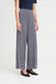 Ichi Kate Jacquard Trousers- Patriot Blue Herringbone
