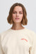 ICHI Marrot Sweatshirt Birch