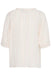 ICHI Fivola Short Sleeved Blouse Birch