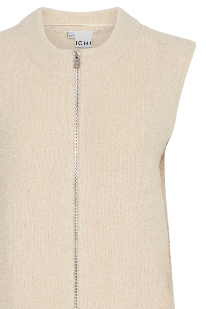 ICHI Loucle Waistcoat Birch