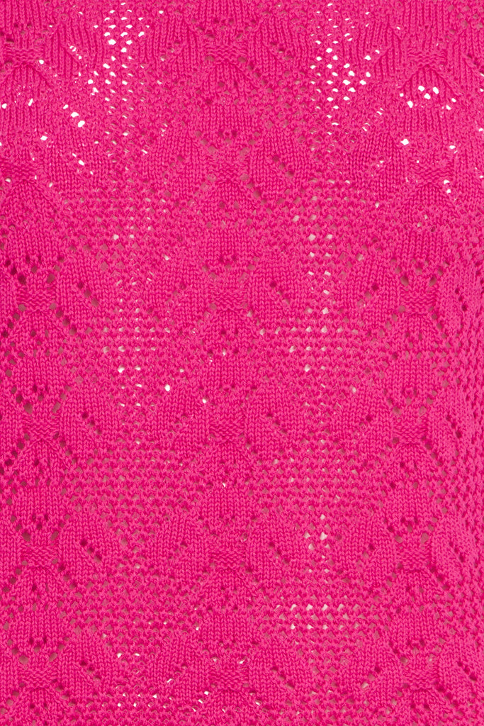 Ichi Arties Cardigan- Bright Rose