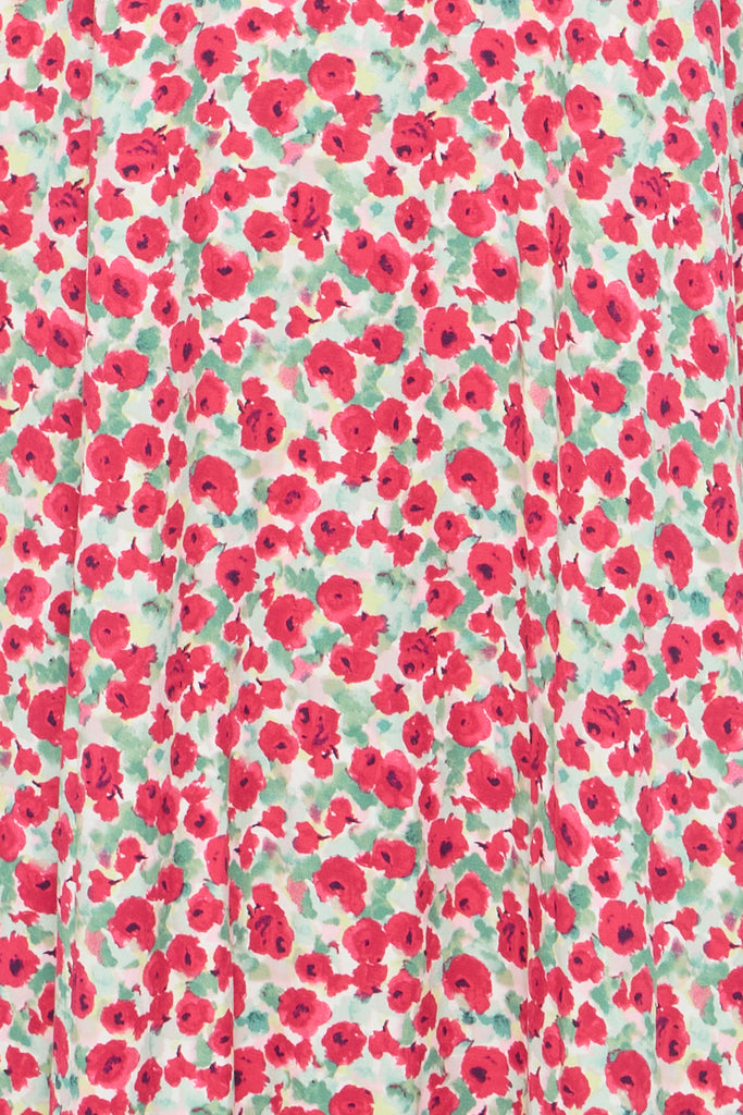 Ichi Haya Dress- Pink Multi Flower
