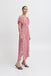 Ichi Haya Dress- Pink Multi Flower