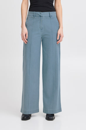 ICHI Kate Denim Wide Leg Trouserp