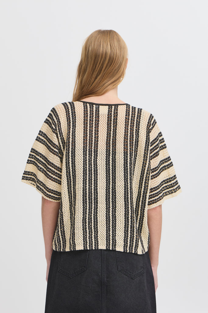 Ichi Winnia Kimono- Black