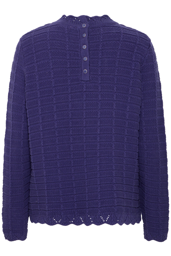 ICHI IHDILLION Pullover - Patriot Blue