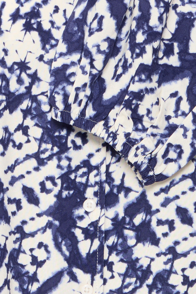 ICHI Vera Blouse - Diamond IKAT