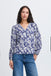 ICHI Vera Blouse - Diamond IKAT