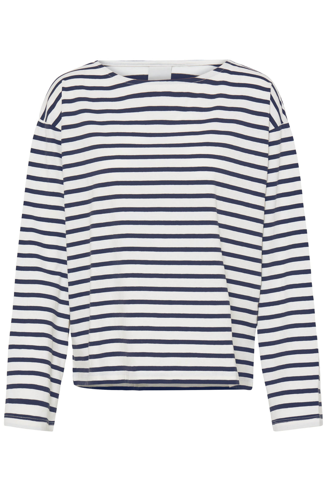 ICHI IHMIRA Boatneck LS2- Total Eclipse/Cloud Dancer