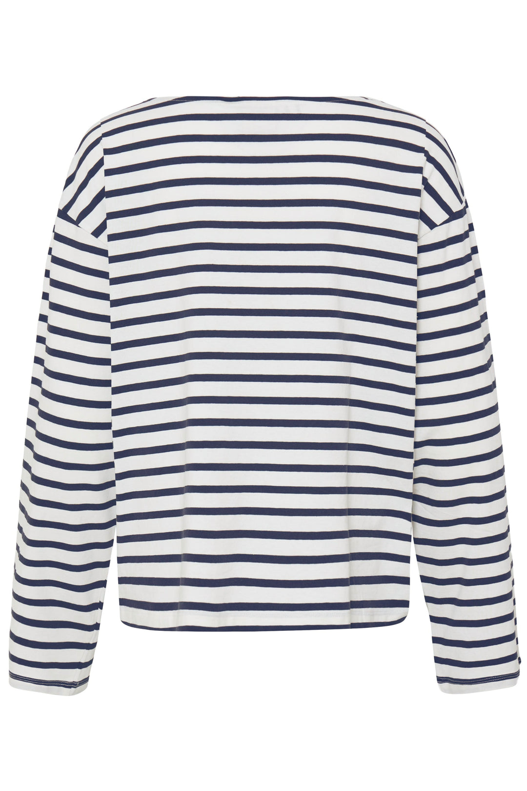 ICHI IHMIRA Boatneck LS2- Total Eclipse/Cloud Dancer