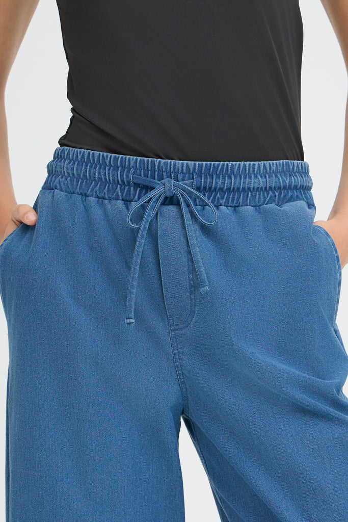 ICHI IHKATE Trousers - Kate Denim Medium