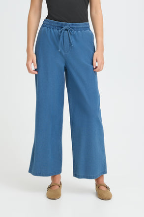 ICHI IHKATE Trousers - Kate Denim Medium