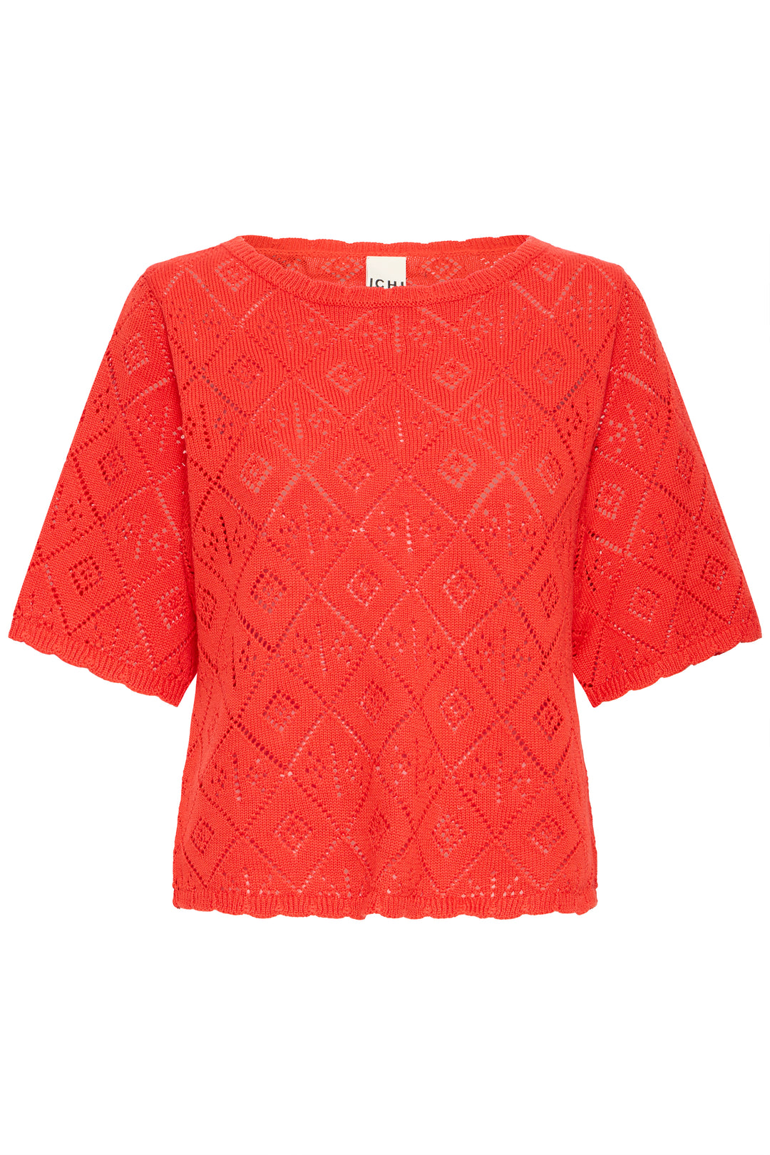 Ichi IHLaluha Pullover- Fiery Red