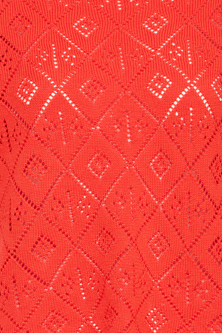 Ichi IHLaluha Pullover- Fiery Red
