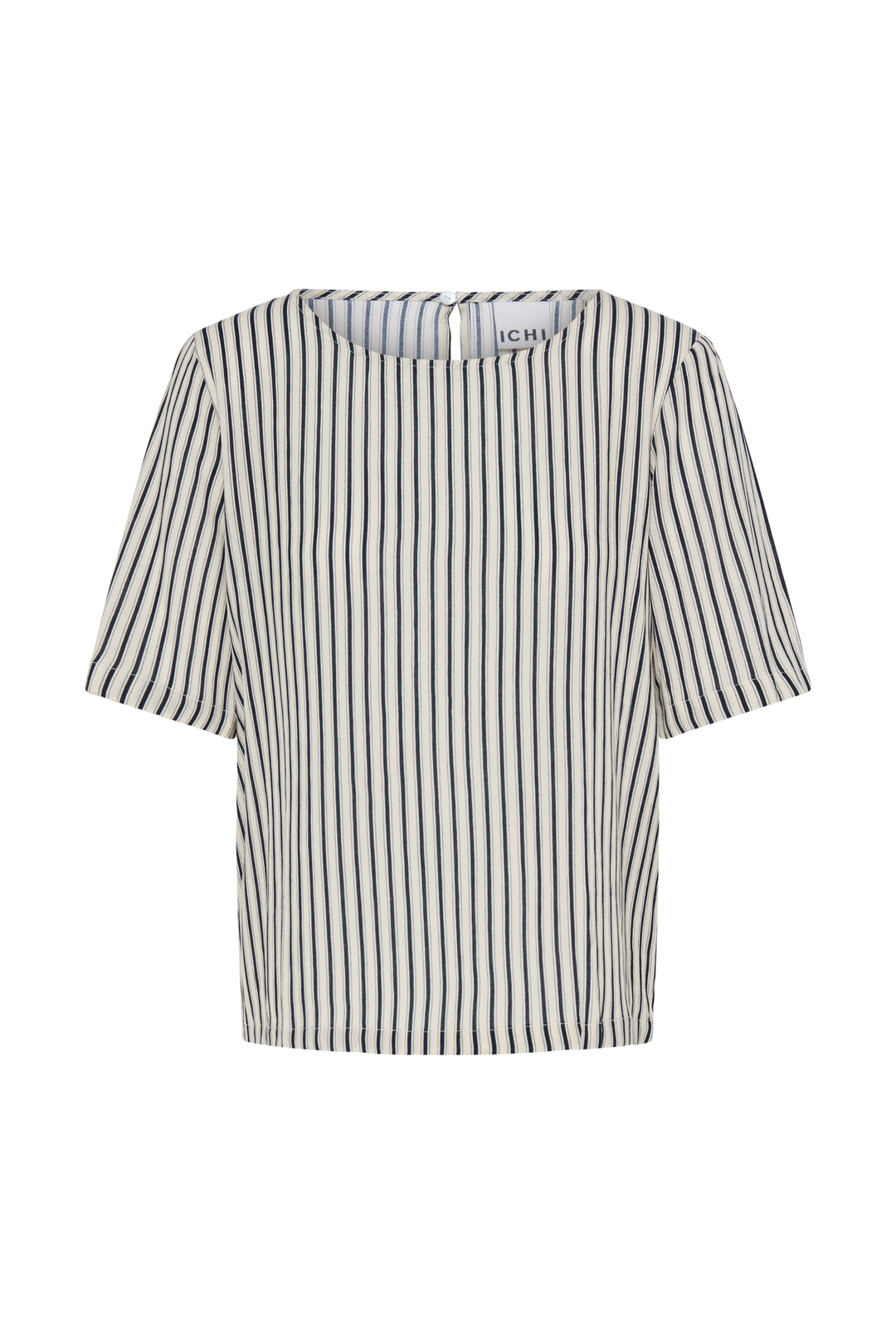 ICHI IHMARRAKECH Blouse- Total Eclipse Stripe