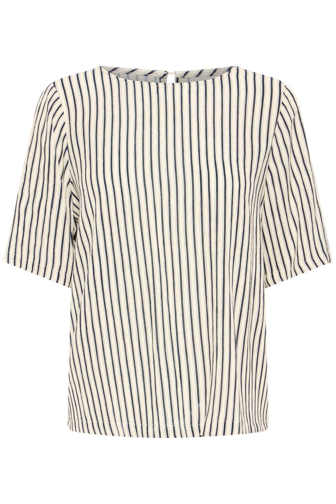 ICHI IHMARRAKECH Blouse- Total Eclipse Stripe