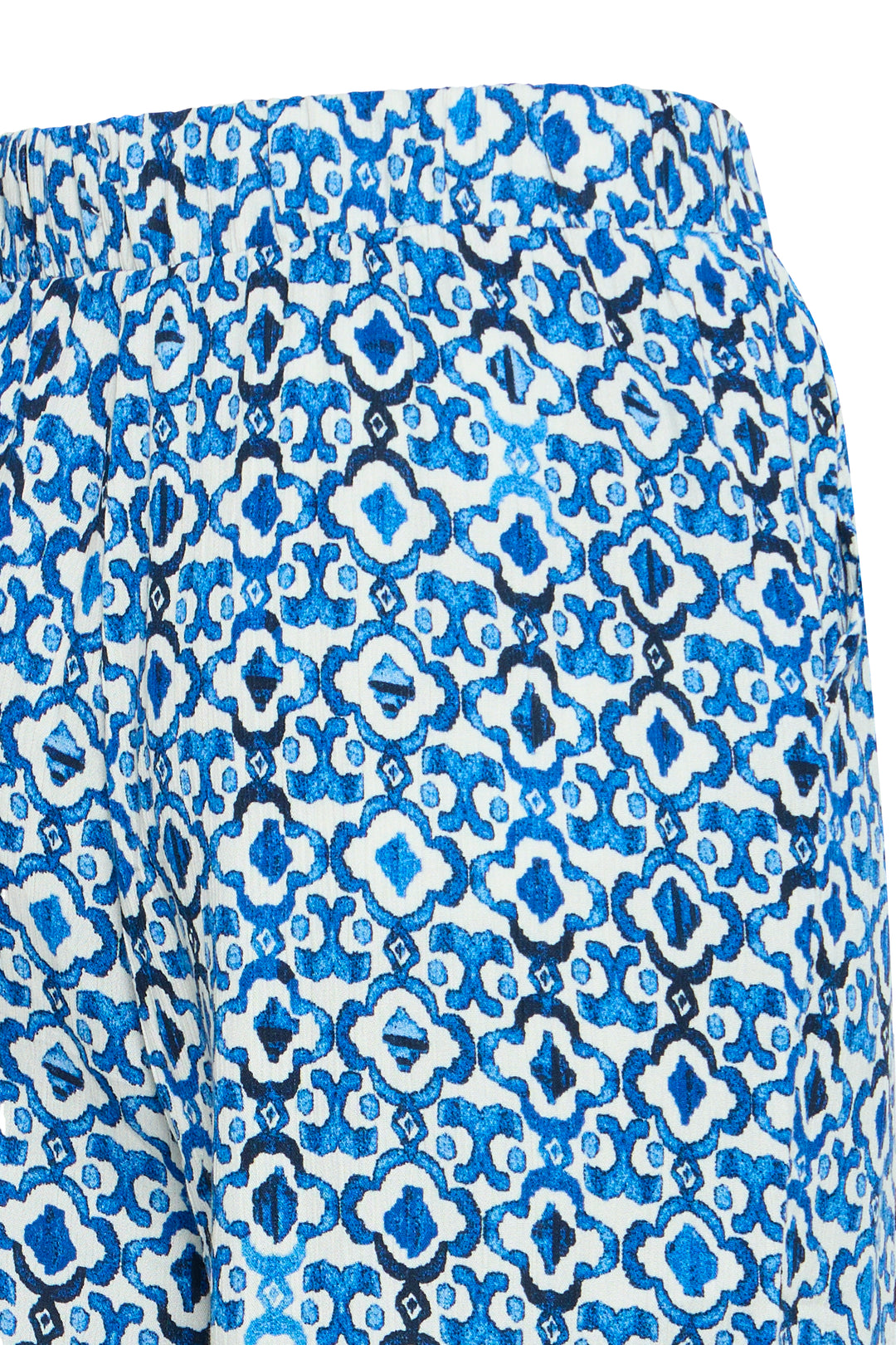 ICHI IHMARRAKECH Trousers- Sodalite Blue Ikat