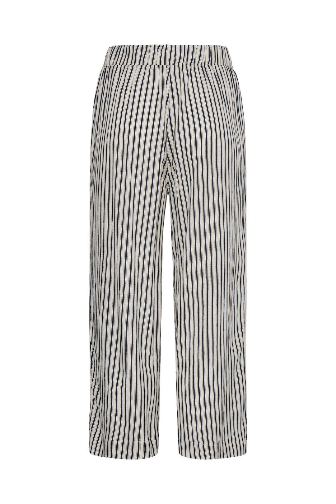 ICHI IHMARRAKECH Trousers- Total Eclipse Stripe