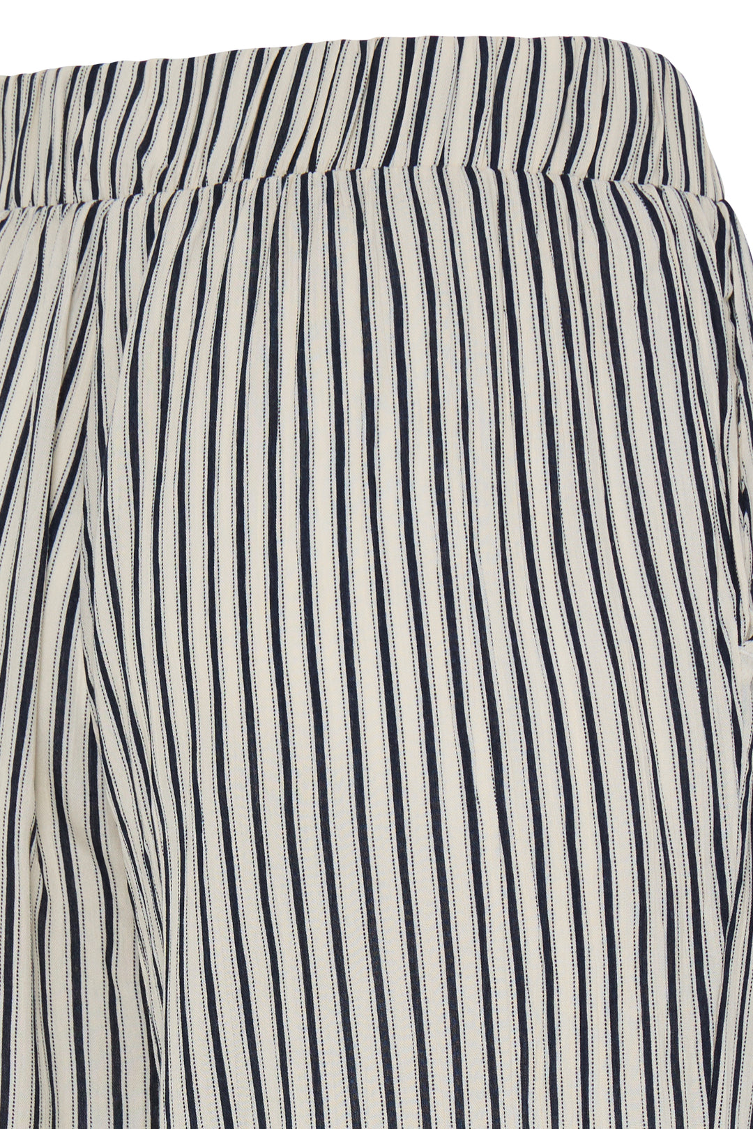 ICHI IHMARRAKECH Trousers- Total Eclipse Stripe