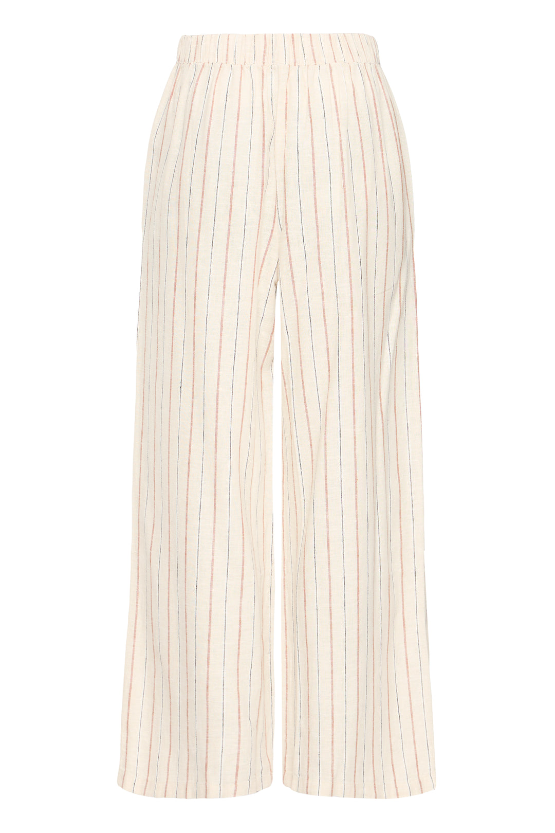 ICHI IHLINNO Trousers- Brown Stripe