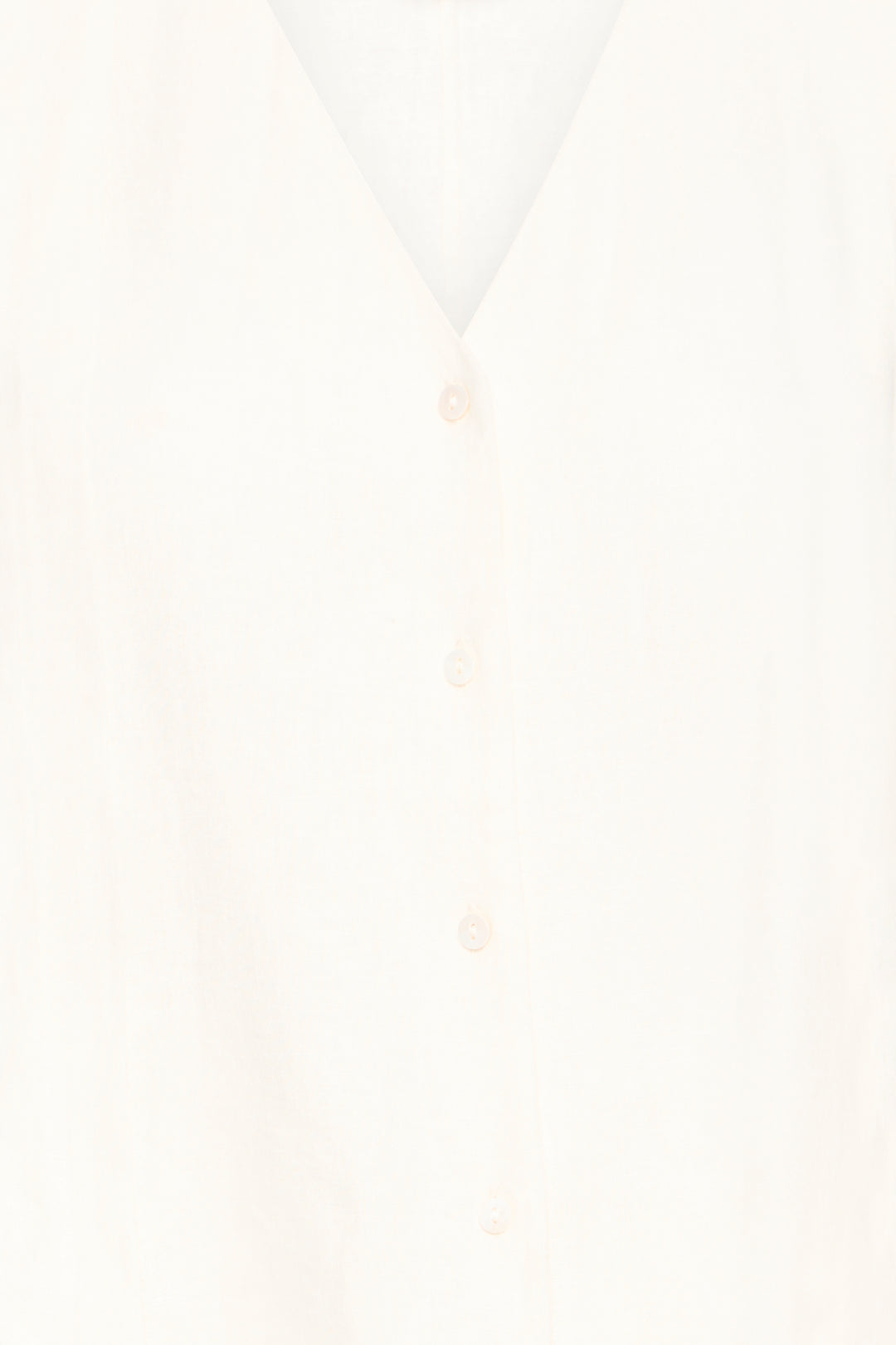 ICHI IHLINNO Sleeveless Blouse- Cloud Dancer