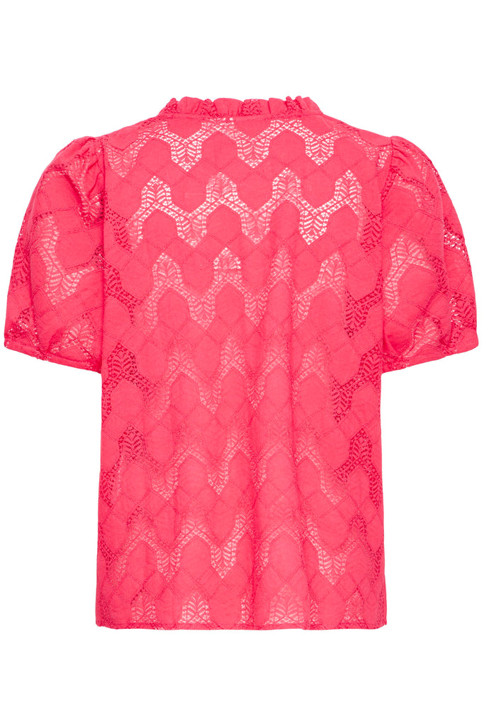 ICHI IHJENELA Shirt - Azalea