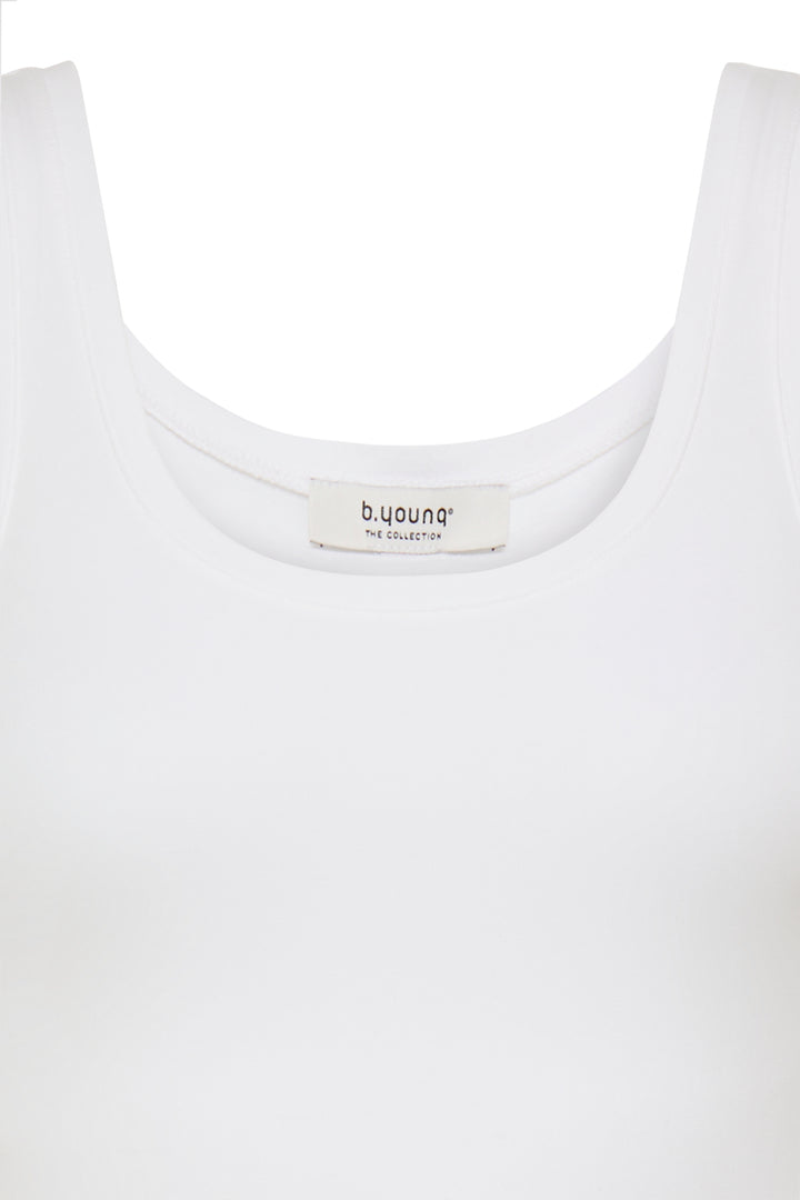 B.Young Pamila Tank Top- Optical White