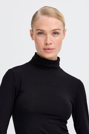 BYoung Pamila Roll Neck- Black