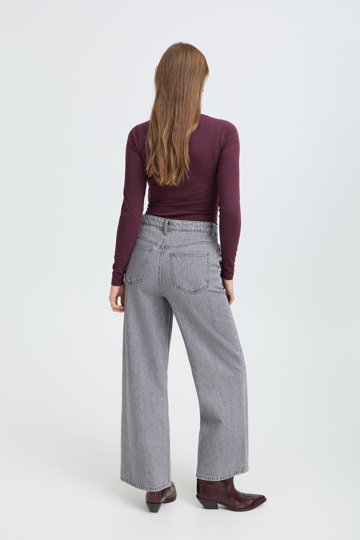 B.Young PAMILA Long-Sleeved T-shirt- Fig