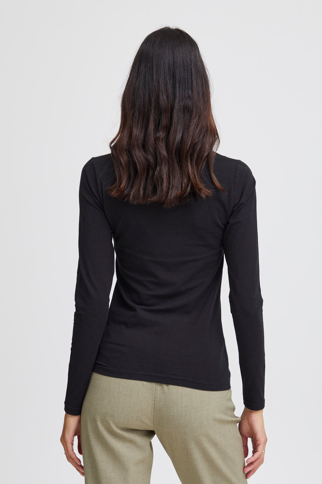 B.Young BYPAMILA Long Sleeve T-Shirt- Black