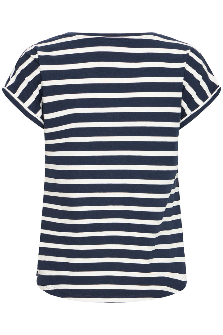 B.Young BYPamila Oneck T-shirt - Copenhagen Night Mix