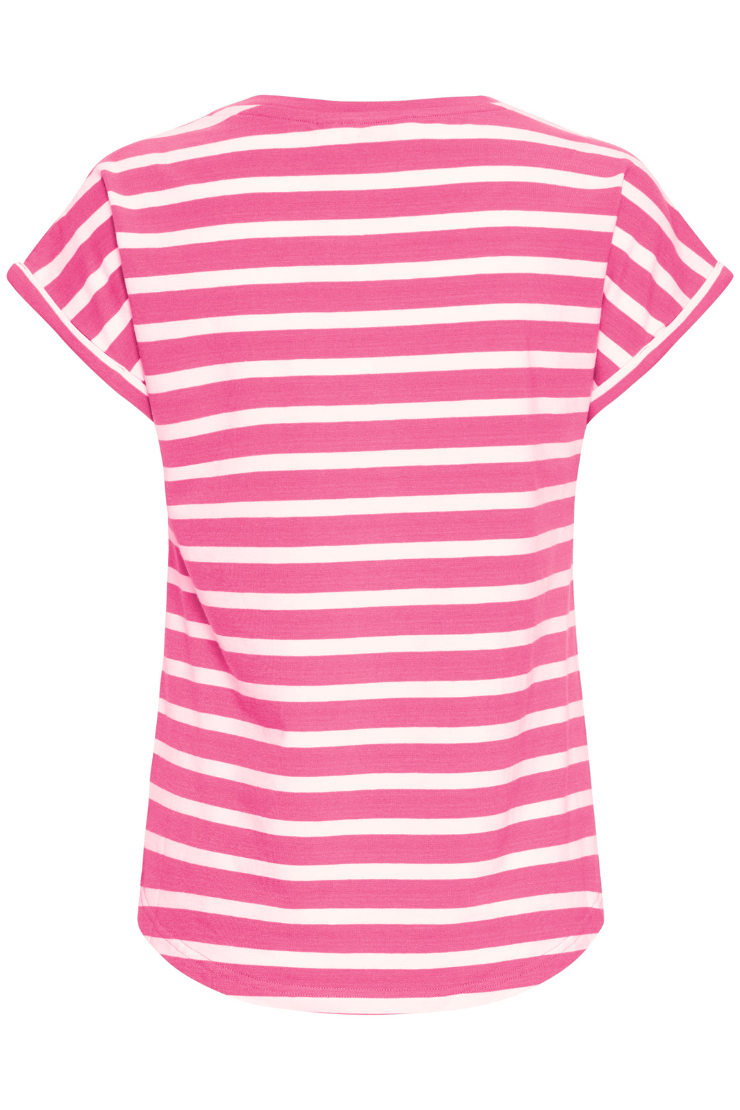 B.Young BYpamila Oneck T-shirt - Phlox Pink