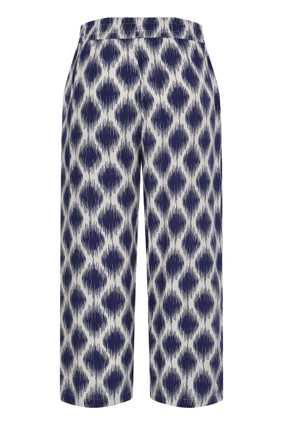 B.Young BYMMJOELLA Trousers- Ogee Ikat Med Blue