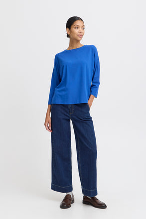 BYoung Komma Cropped Jeans- ink blue