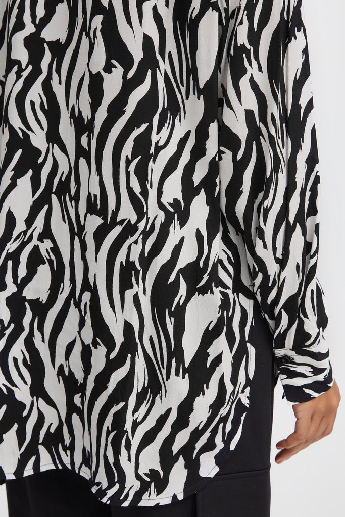 BYoung Issano Shirt - Black Mix