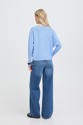 BYoung BYMMORLA Bat Jumper - Della Robbia Blue