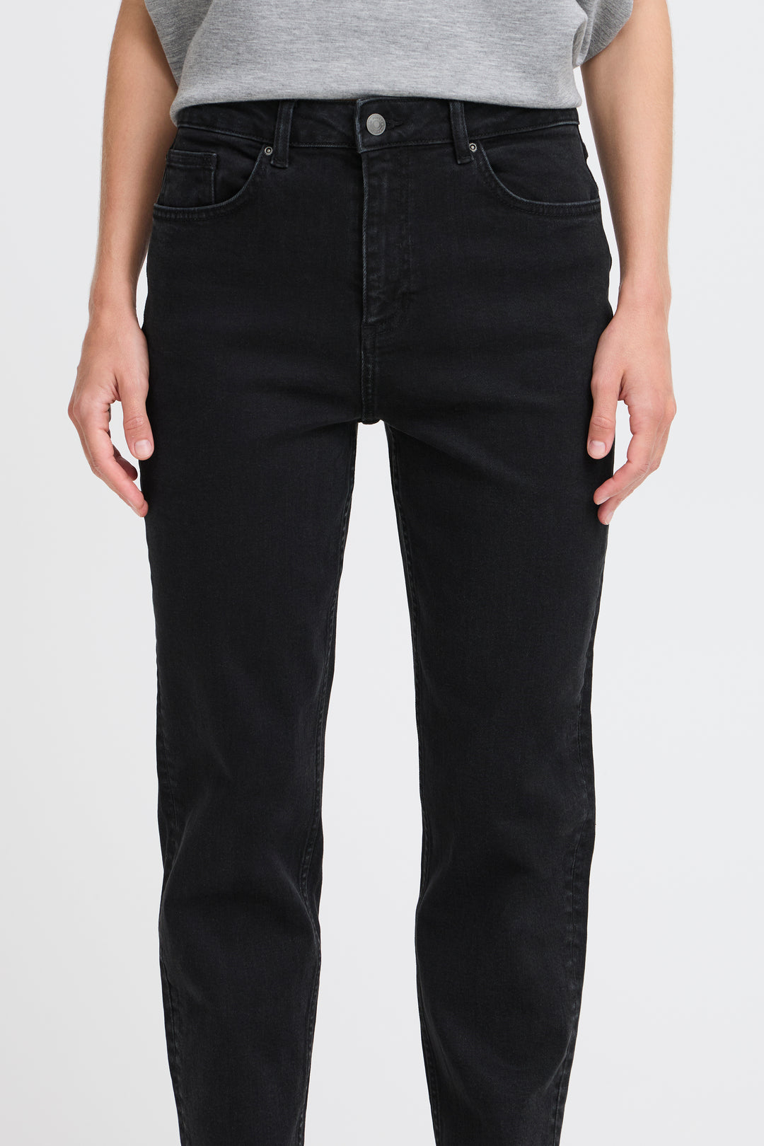 B.Young Loetta Jeans- Black Denim
